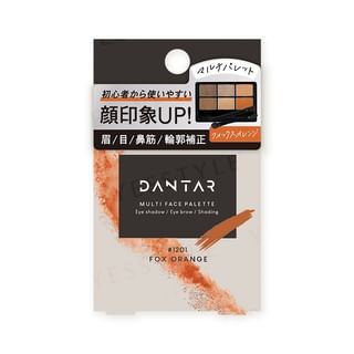 Paleta Multifuncional para el Rostro Beauty World - Naranja Zorro