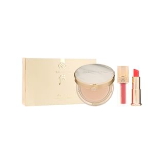 THE WHOO Gongjinhyang Mi Luxury Glow Pressed Powder 01 Special Set - Glow Pressed Powder 01
