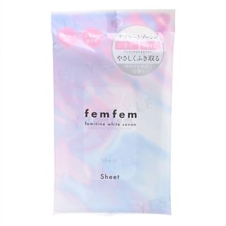 ASTY Femfem Sanitizing Wipe Sheets, 10 Sheets