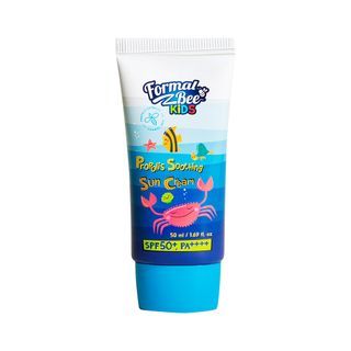 Crema solar calmante Formal Bee con propóлис para niños - SPF 50+ PA++++
