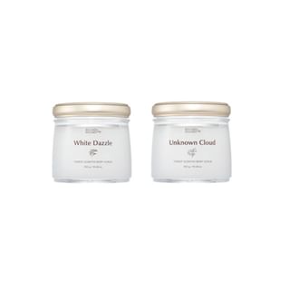Round A'Round Forest Scented Body Scrub - 300g, #01 White Dazzle