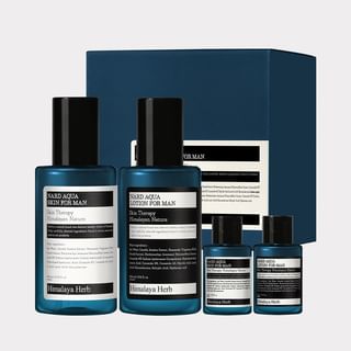 Set de piel y loción NARD Aqua para hombre (4 piezas)