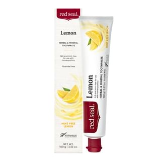Red Seal Lemon Herbal & Mineral Toothpaste, 100g