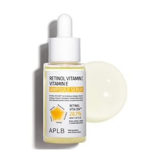 APLB Retinol Vitamin C Vitamin E Ampoule Serum - Hydrating and Soothing Serum