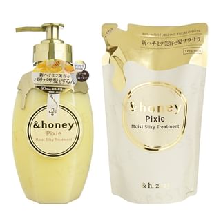 ViCREA &honey Pixie Moist Silky Hair Treatment 2.0, 350ml Refill