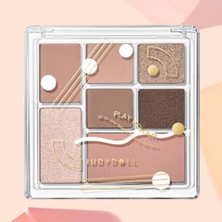 Paleta de maquillaje Judydoll de 7 colores (Rosa, Taro, Gris, Marrón) - Paleta de sombras de ojos
