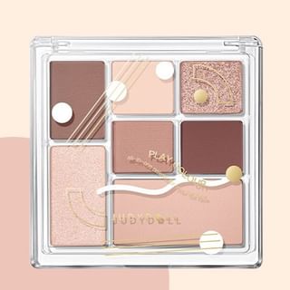 Paleta Judydoll de 7 colores - Rosa Humo Dulce
