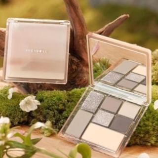 Paleta de sombras de ojos Judydoll 7 colores (Madera Humo)