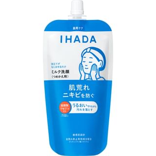 Shiseido IHADA Moisturizing Milk Face Wash 120ml Refill