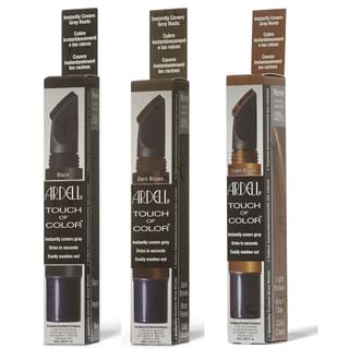 Pincel Ardell Toque de Color Temporal para el Cabello, Marrón Oscuro - 6ml