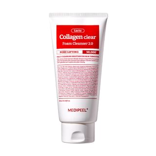 Limpiador de espuma MEDIPEEL Jumbo Rojo Lacto-Colágeno Claro 2.0