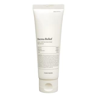 Crema de recuperación de la piel ForeDerm Derma Relief con péptidos múltiples, formato jumbo 120 ml