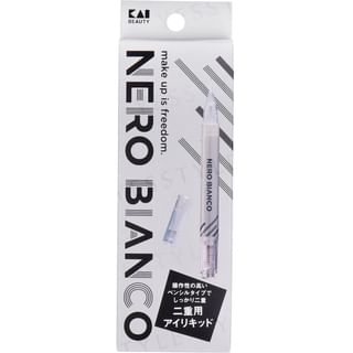 Lápiz líquido para párpados dobles KAI Nero Bianco, 1,5 ml