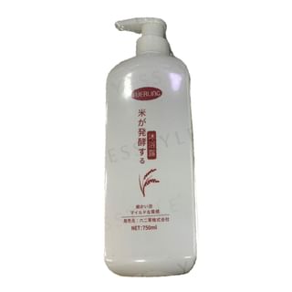Gel de ducha fermentado con extracto natural de arroz Nagoya de Luering - 750 ml