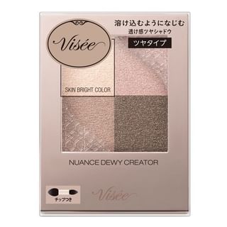 Paleta Sombras de Ojos Mate Kose Visee Nuance - Beige Gracia (BE-2)
