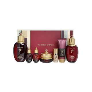 Set especial de elegancia Jinyulhyang de THE WHOO Edición del Año Nuevo Lunar 2024 (7 piezas)