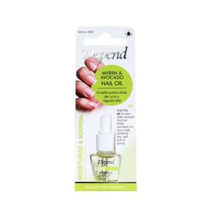 Aceite para uñas Depend Cosmético - Mirra y Aguacate, 8 ml