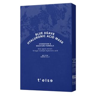 Kit de mascaras Realbarrier T'else con ácido hialurónico y agave azul (5 hojas)