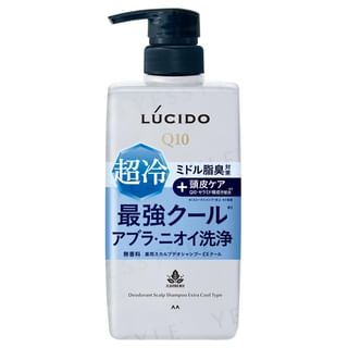 Mandom Lucido Q10 Deodorizing Scalp Shampoo, 450ml