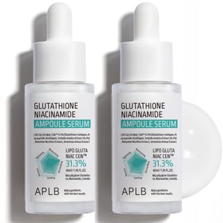Ensemble de sérum ampoules glutathion et niacinamide APLB