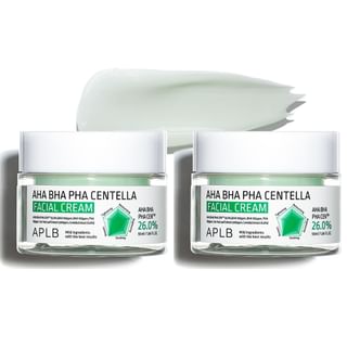 APLB AHA BHA PHA Centella Facial Cream Set - Duo Crème