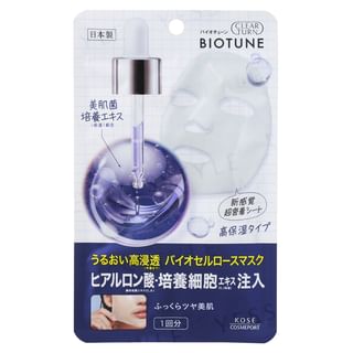Máscara de Celulosa Bio Kose Clear Turn, Tamaño: 1 ud, Color: Indefinido, Capacidad: Indefinida