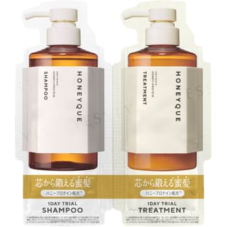 Set de prueba de champú y acondicionador reparador profundo BOTTLE WORKS (10ml x 2)