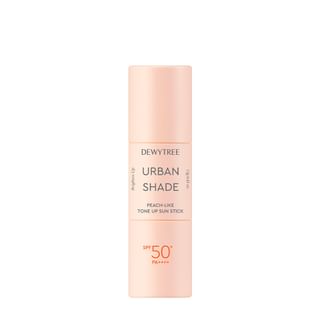 Bastón solar DEWYTREE Urban Shade - Tono melocotón, protección solar SPF 50+ PA++++, 13 g (versión 2026)