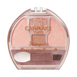Paleta de sombras de ojos Canmake Plumpuku 03 Plan Puku Té con Leche