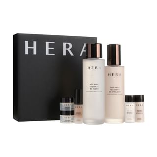 Kit estético Hera Age Away de 7 piezas (Tamaño: 7 ml - 150 ml, Color: Indefinido, Capacidad: 7 unidades)