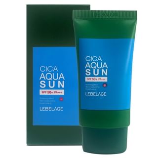 Protector solar LEBELAGE Cica Sun - 3 presentaciones (Aqua)