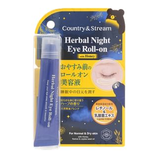 Roll-on nocturno para los ojos Country & Stream con miel, 15ml