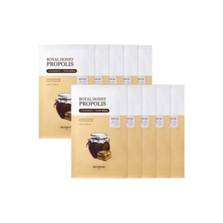 SKINFOOD Royal Honey Propolis Mask Set (30ml x 10 sheets)