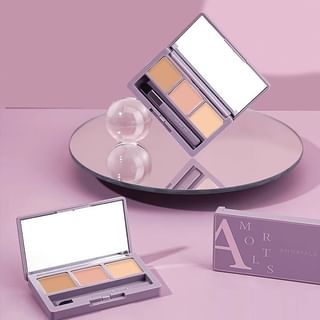 Corrector de maquillaje rejuvenecedor Amortals - 3 colores, tono claro, 02# (1.2g x 3)