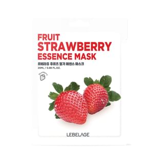 LEBELAGE Fruit Essence Mask - Strawberry (25ml x 1 sheet)