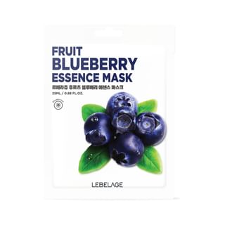 Masque Essentiel de Fruits LEBELAGE - Mûre (12 variétés disponibles)