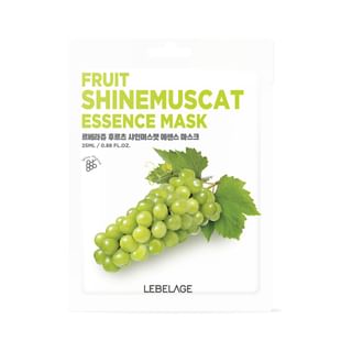 Masque Essentiel de Fruits LEBELAGE - 12 Types (Muscat Brillant)