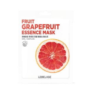 Máscara de Extracto de Fruta LEBELAGE - 12 Variedades (Toronja)
