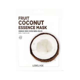 Masque Essentiel de Fruits LEBELAGE - Coco (12 Variétés)