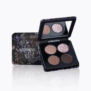 Paleta de 4 sombras Kaleidos, colección Smoky Nostalgia, Cold Brew