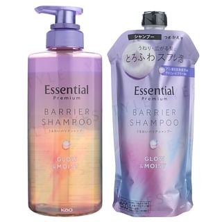 Champú Kao Esencial Barrera Brillo y Hidratación, 450 ml