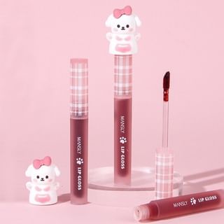 Brillo labial MANSLY Serie Cachorro - 3 Colores (609#), 1g