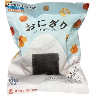 Manaburo Onigiri Bath Ball - Random Style