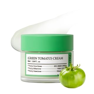 Crema de Tomate Verde FULLY - Crema facial vegana para reducir el tamaño de los poros