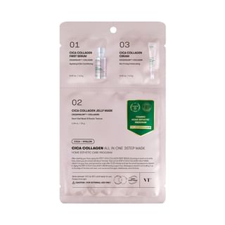 Masque en 3 étapes VT Collagène Cica (1,5g + 24g + 1,5g)