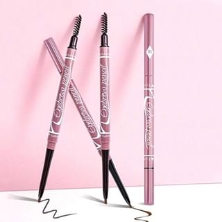 Gracebabi 2-in-1 Eyebrow Pencil #04-06 Light Green - 0.3g