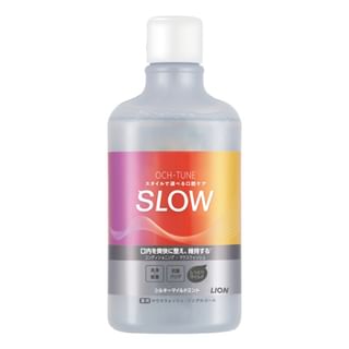 LION Och-Tune Slow Mouthwash - Silky Mild Mint - 600ml