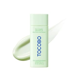 Sérum solar calmante TOCOBO - Protector solar vegano y no comedogénico