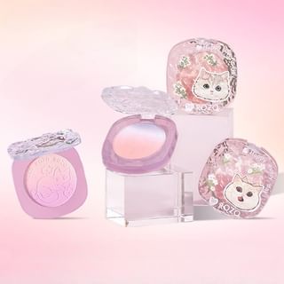 Poudrier ROZO Chat Heureux - 4g, 4 teintes Rose Nude