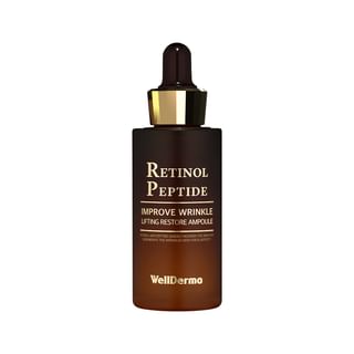 Ampul de regeneración y elevación con péptidos de retinol WellDerma